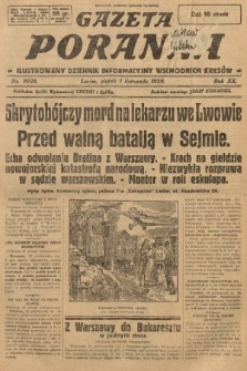 Gazeta Poranna : ilustrowany dziennik informacyjny wschodnich kresów. 1929, nr 9028