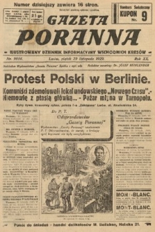 Gazeta Poranna : ilustrowany dziennik informacyjny wschodnich kresów. 1929, nr 9056