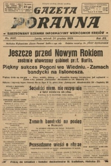 Gazeta Poranna : ilustrowany dziennik informacyjny wschodnich kresów. 1929, nr 9081