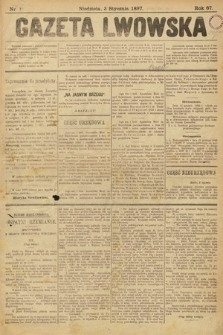 Gazeta Lwowska. 1897, nr 1
