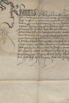 Dokument króla Kazimierza Jagiellończyka zawierający zwolnienie mieszczan wielickich od obowiązku podwody