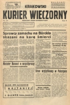Krakowski Kurier Wieczorny : niezależny organ demokratyczny. 1938, nr 179