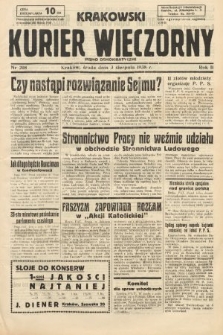 Krakowski Kurier Wieczorny : pismo demokratyczne. 1938, nr 208