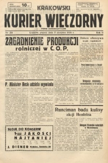 Krakowski Kurier Wieczorny : pismo demokratyczne. 1938, nr 210
