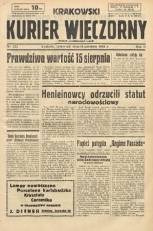 Krakowski Kurier Wieczorny : pismo demokratyczne. 1938, nr 223