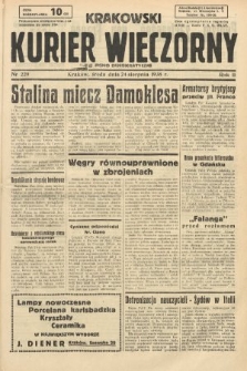Krakowski Kurier Wieczorny : pismo demokratyczne. 1938, nr 229