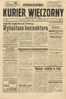 Krakowski Kurier Wieczorny : pismo demokratyczne. 1938, nr 242