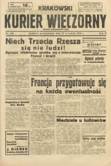 Krakowski Kurier Wieczorny : pismo demokratyczne. 1938, nr 248