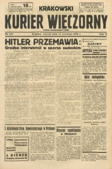 Krakowski Kurier Wieczorny : pismo demokratyczne. 1938, nr 249