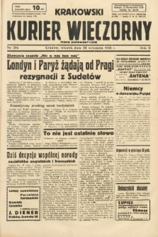 Krakowski Kurier Wieczorny : pismo demokratyczne. 1938, nr 256