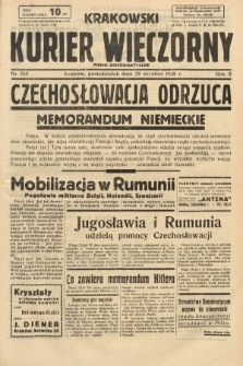 Krakowski Kurier Wieczorny : pismo demokratyczne. 1938, nr 262