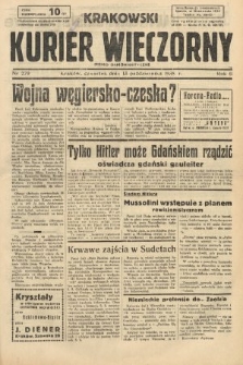 Krakowski Kurier Wieczorny : pismo demokratyczne. 1938, nr 279