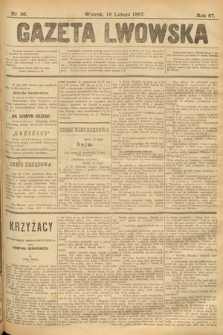 Gazeta Lwowska. 1897, nr 36