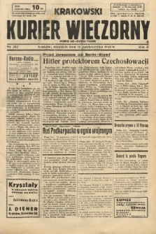 Krakowski Kurier Wieczorny : pismo demokratyczne. 1938, nr 282