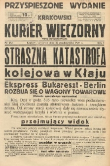 Krakowski Kurier Wieczorny : pismo demokratyczne. 1938, nr 293