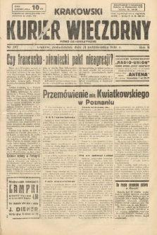 Krakowski Kurier Wieczorny : pismo demokratyczne. 1938, nr 297