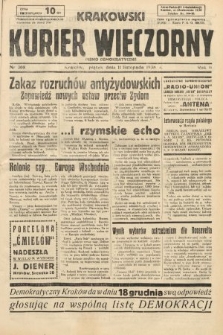 Krakowski Kurier Wieczorny : pismo demokratyczne. 1938, nr 308
