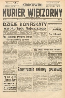 Krakowski Kurier Wieczorny : pismo demokratyczne. 1938, nr 314