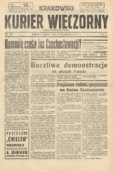 Krakowski Kurier Wieczorny : pismo demokratyczne. 1938, nr 315