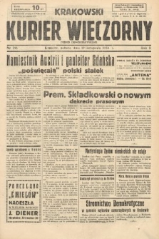 Krakowski Kurier Wieczorny : pismo demokratyczne. 1938, nr 316