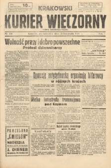 Krakowski Kurier Wieczorny : pismo demokratyczne. 1938, nr 318