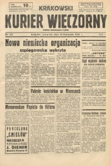 Krakowski Kurier Wieczorny : pismo demokratyczne. 1938, nr 321