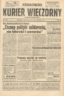 Krakowski Kurier Wieczorny : pismo demokratyczne. 1938, nr 345