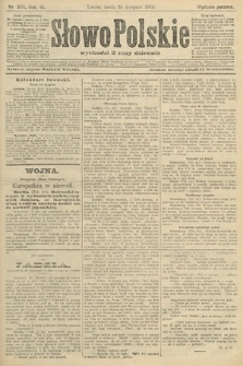 Słowo Polskie (wydanie poranne). 1904, nr 374
