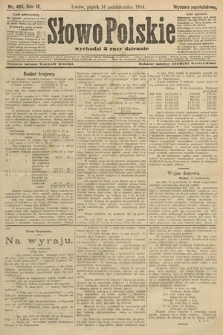 Słowo Polskie (wydanie popołudniowe). 1904, nr 484