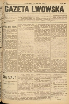 Gazeta Lwowska. 1897, nr 73