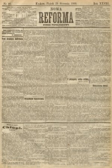 Nowa Reforma (numer popołudniowy). 1909, nr 46