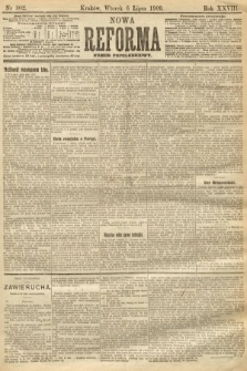 Nowa Reforma (numer popołudniowy). 1909, nr 302