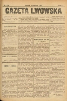 Gazeta Lwowska. 1897, nr 178