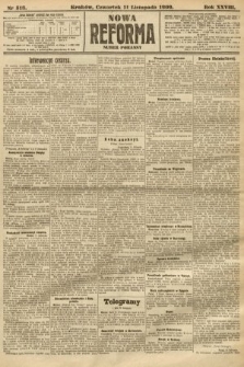 Nowa Reforma (numer poranny). 1909, nr 518