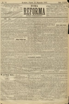Nowa Reforma (numer popołudniowy). 1907, nr 18
