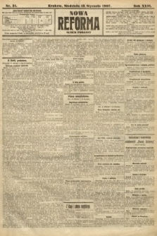 Nowa Reforma (numer popołudniowy). 1907, nr 21