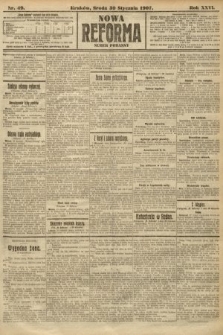 Nowa Reforma (numer poranny). 1907, nr 49