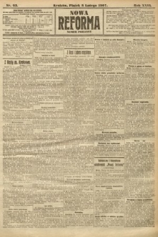 Nowa Reforma (numer poranny). 1907, nr 63