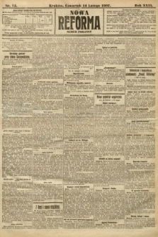 Nowa Reforma (numer poranny). 1907, nr 73