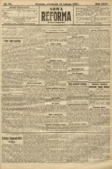 Nowa Reforma (numer poranny). 1907, nr 85