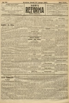 Nowa Reforma (numer poranny). 1907, nr 95