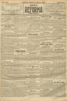 Nowa Reforma (numer poranny). 1907, nr 123