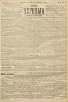Nowa Reforma (numer popołudniowy). 1907, nr 190