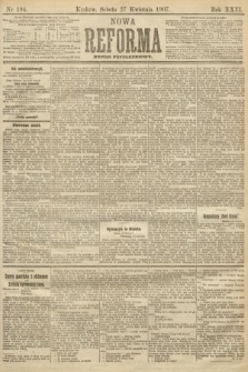 Nowa Reforma (numer popołudniowy). 1907, nr 194