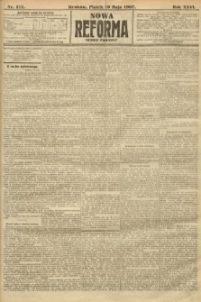 Nowa Reforma (numer poranny). 1907, nr 212