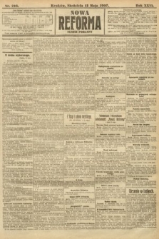 Nowa Reforma (numer poranny). 1907, nr 216