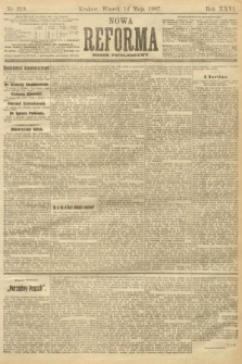 Nowa Reforma (numer popołudniowy). 1907, nr 219