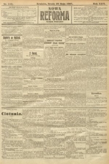 Nowa Reforma (numer poranny). 1907, nr 242