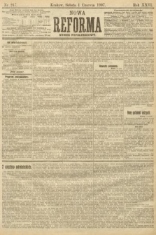 Nowa Reforma (numer popołudniowy). 1907, nr 247