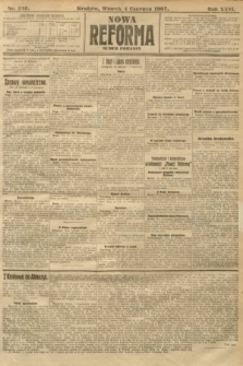 Nowa Reforma (numer poranny). 1907, nr 250